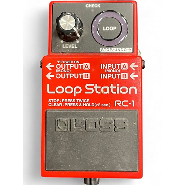 Used BOSS RC1 Loop Station Pedal