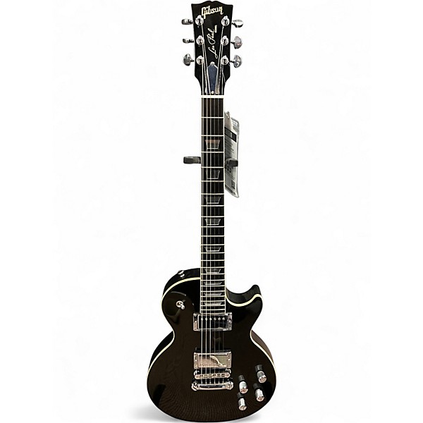 Used 2006 Gibson Les Paul GT BLACK GHOST FLAMES Solid Body Electric Guitar