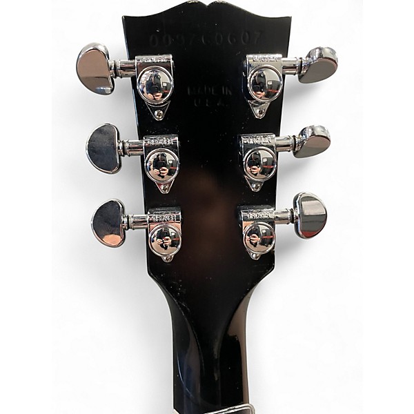 Used 2006 Gibson Les Paul GT BLACK GHOST FLAMES Solid Body Electric Guitar