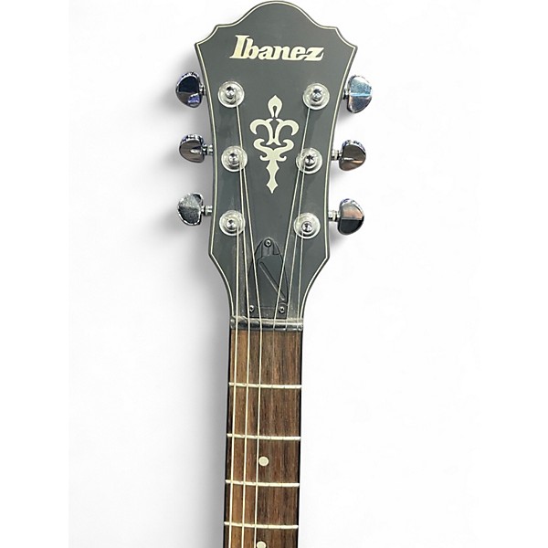 Used Ibanez AM73B Archtop Worn Brown Hollow Body Electric Guitar