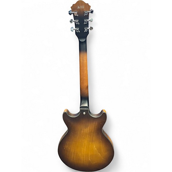 Used Ibanez AM73B Archtop Worn Brown Hollow Body Electric Guitar