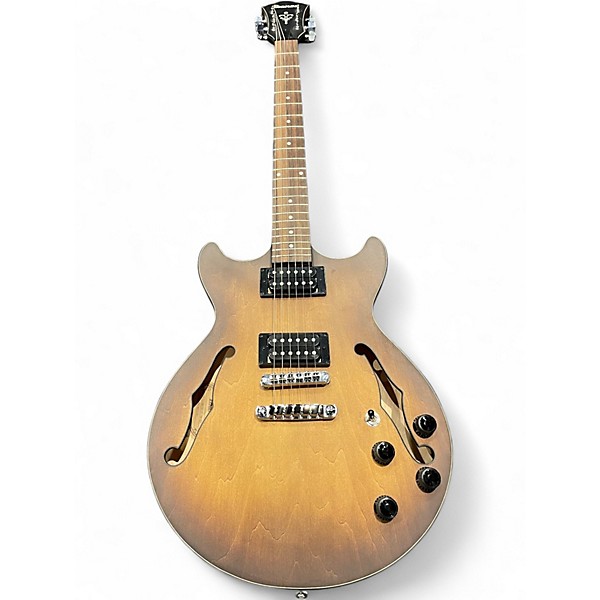 Used Ibanez AM73B Archtop Worn Brown Hollow Body Electric Guitar