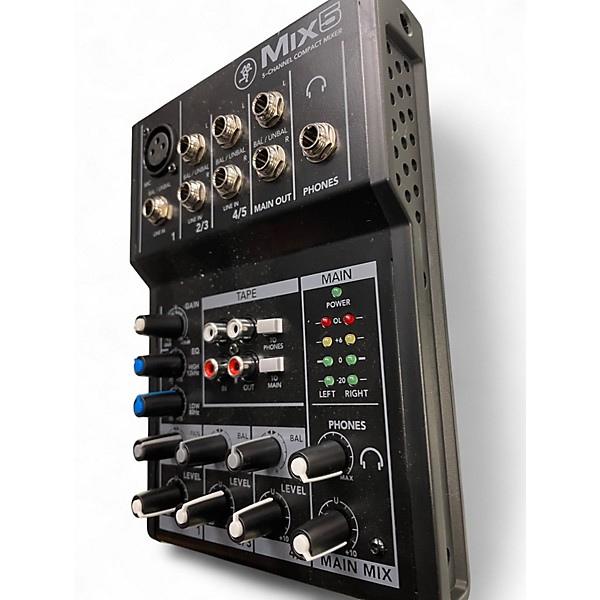 Used Mackie Mix5 Unpowered Mixer