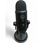 Used Blue YETI BLACKOUT  USB Microphone thumbnail