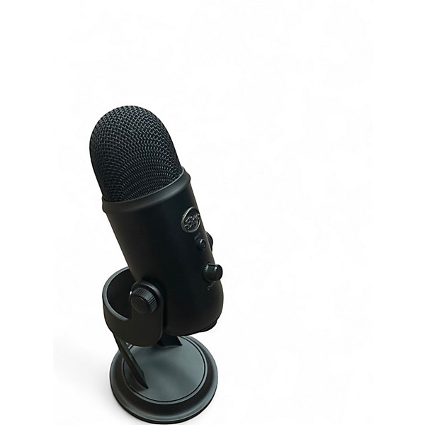 Used Blue YETI BLACKOUT  USB Microphone