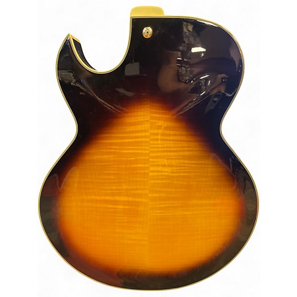 Used Ibanez LGB30 George Benson Signature 2 Color Sunburst Hollow Body Electric Guitar