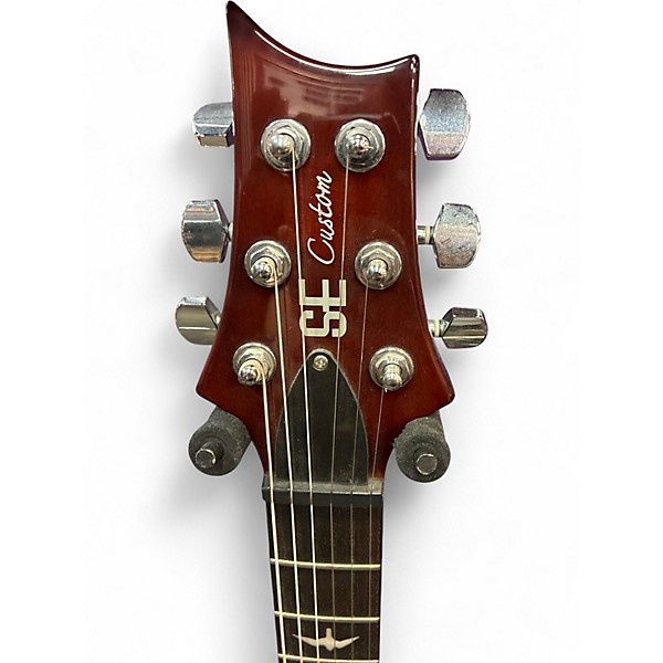 Used PRS SE Custom 24 Tobacco Sunburst Solid Body Electric Guitar