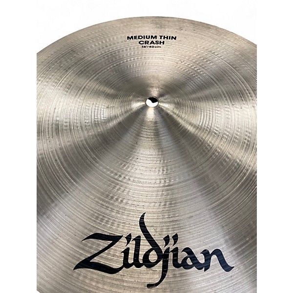 Used Zildjian 16in A Series Medium Thin Crash Cymbal