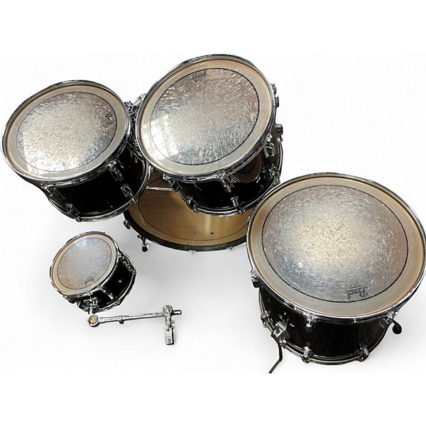 Used 1980s Pearl 5 Piece USA Maple Shell Pack Wine Red Drum Kit