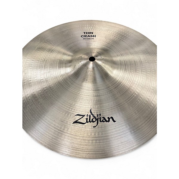 Used Zildjian 14in A Series Thin Crash Cymbal
