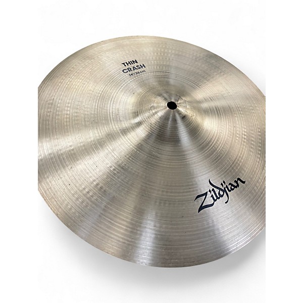 Used Zildjian 14in A Series Thin Crash Cymbal