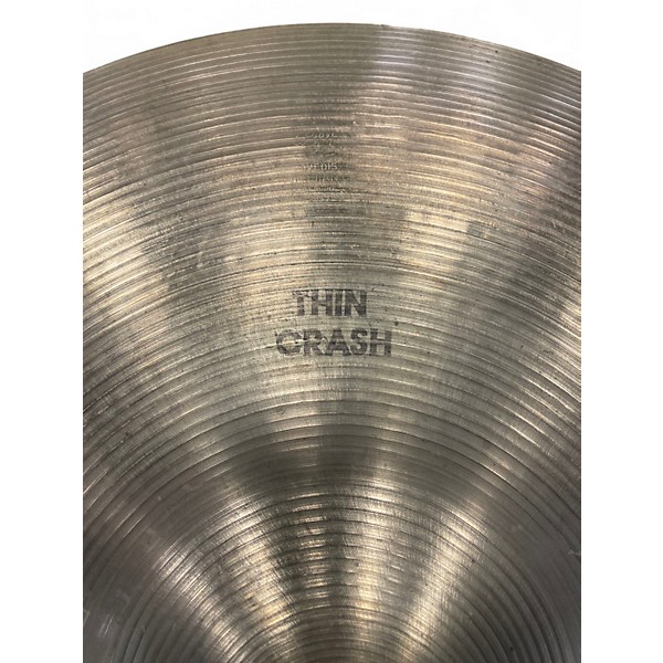 Used Zildjian 18in A Series Thin Crash Cymbal