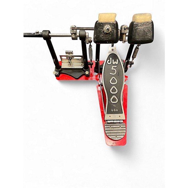 Used DW 5000 Series Double Double Bass Drum Pedal