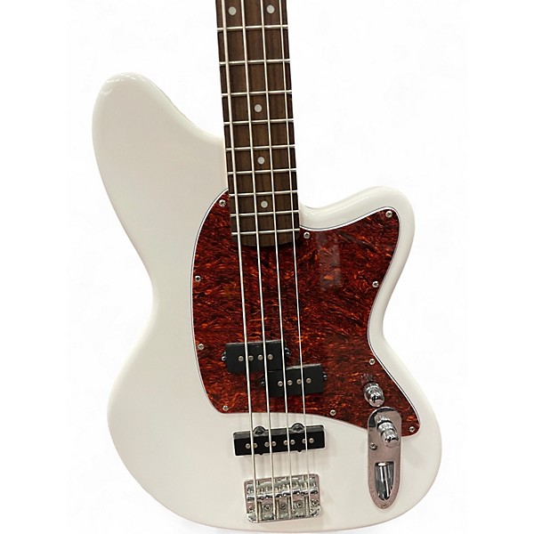 Used Ibanez TMB100 White Electric Bass Guitar