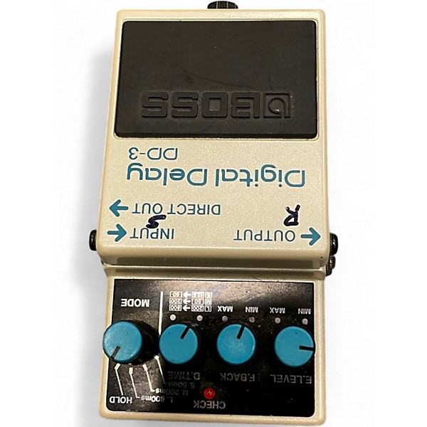 Used BOSS DD3 Digital Delay Effect Pedal