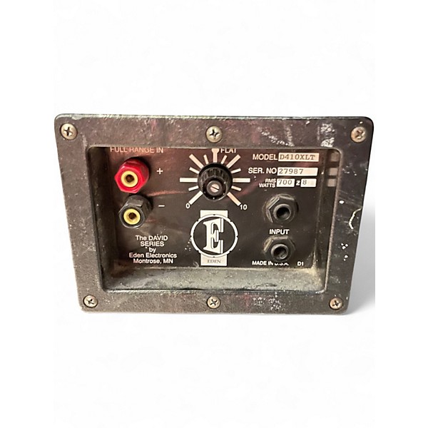 Used Eden D410XLT 700W 4x10 Bass Cabinet