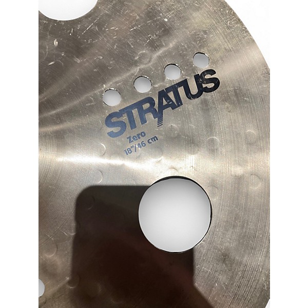 Used SABIAN 18in STRATUS  Cymbal