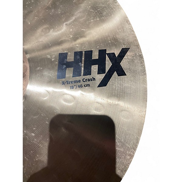 Used SABIAN 18in HHX EXTREME CRASH Cymbal
