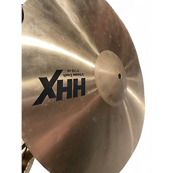 Used SABIAN 17in HHX XTREME CRASH Cymbal