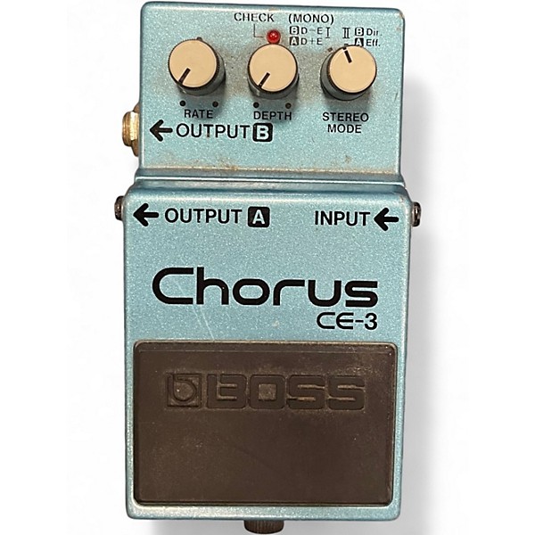 Used BOSS CE3 Chorus Effect Pedal