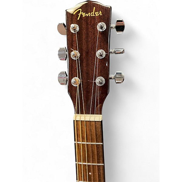 Used Fender CD60S All Mahogany Mahogany Acoustic Guitar