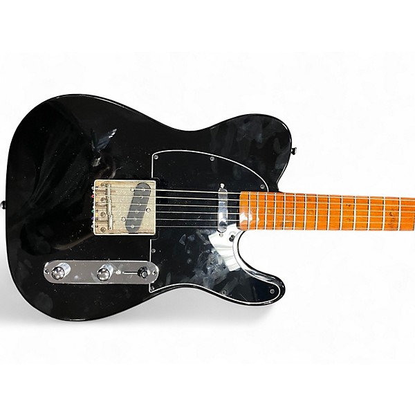 Used String Theory T STYLE Black Solid Body Electric Guitar