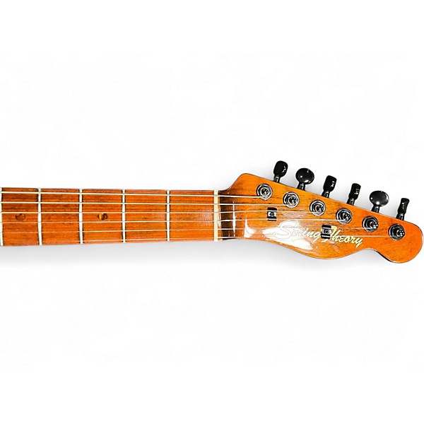 Used String Theory T STYLE Black Solid Body Electric Guitar