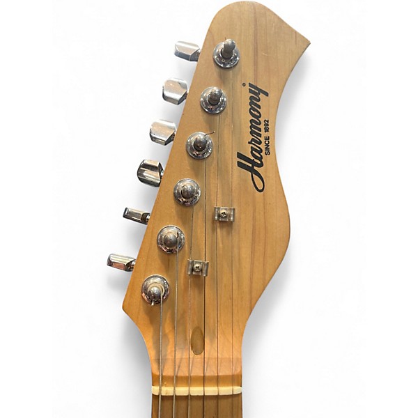 Used Harmony H-80T 2 Color Sunburst Solid Body Electric Guitar