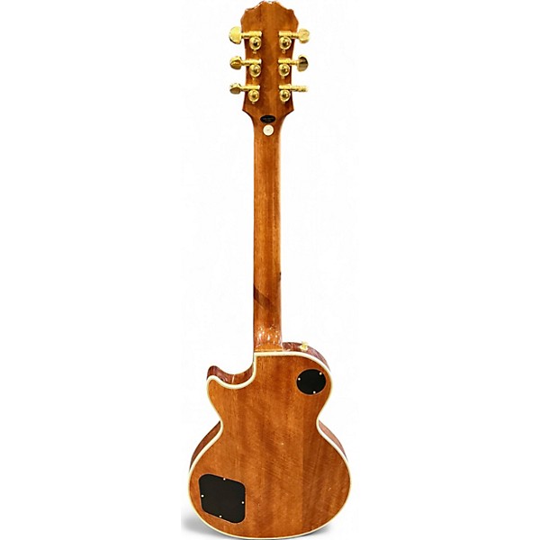 Used Epiphone Les Paul Custom Pro Koa Solid Body Electric Guitar