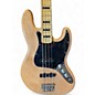 Used Squier jazz bass Natural Electric Bass Guitar