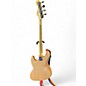 Used Squier jazz bass Natural Electric Bass Guitar