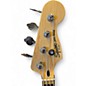 Used Squier jazz bass Natural Electric Bass Guitar