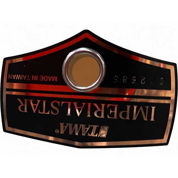 Used TAMA 6 Piece Imperialstar Snow White Drum Kit