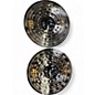 Used MEINL 14in Classic Custom Dark Hi Hat Pair Cymbal thumbnail