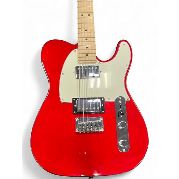 Used 2019 Squier Contemporary Telecaster HH Candy Apple Red Solid Body Electric Guitar