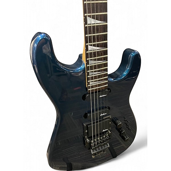 Vintage 1980s Jackson/charvel MODEL 4 Midnight Blue Solid Body Electric Guitar