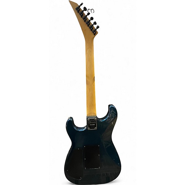 Vintage 1980s Jackson/charvel MODEL 4 Midnight Blue Solid Body Electric Guitar