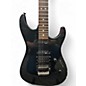 Used Charvel 375 Deluxe Metalic Black Solid Body Electric Guitar thumbnail