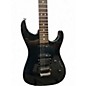 Used Charvel 375 Deluxe Metalic Black Solid Body Electric Guitar