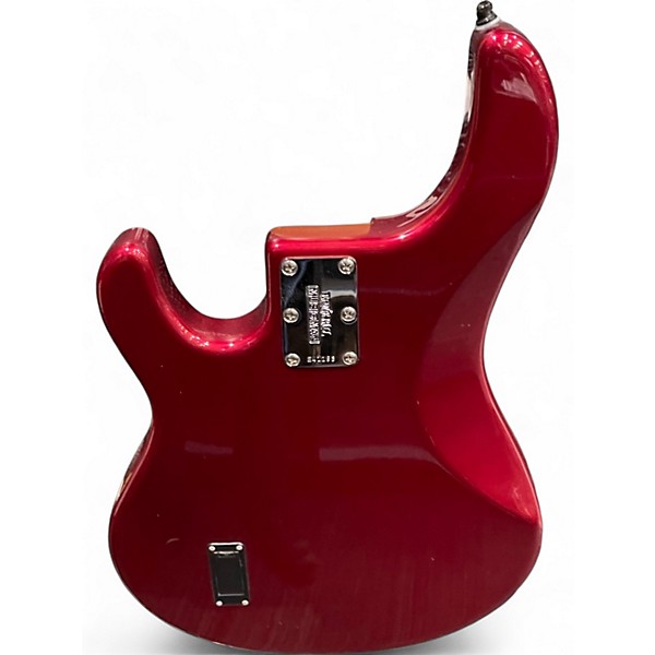 Used Ernie Ball Music Man Sting Ray 5 Trans Crimson Red Electric Bass Guitar