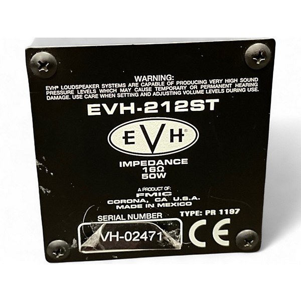Used EVH 5150 212ST 2x12 Guitar Cabinet