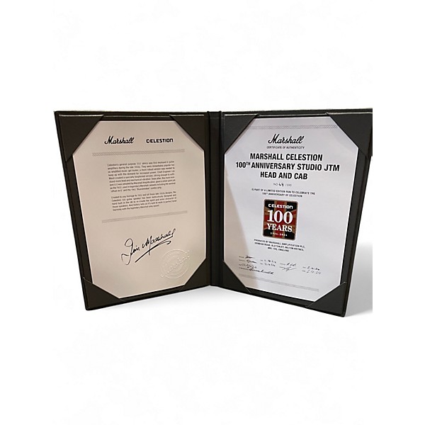 Used Marshall ST20HCC Head 48/100 & ST112CC Cab 20/100 Tube Guitar Amp Head