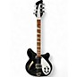 Used Rickenbacker 360 Black Hollow Body Electric Guitar thumbnail