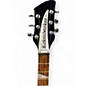 Used Rickenbacker 360 Black Hollow Body Electric Guitar