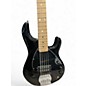 Used Sterling by Music Man STING RAY 5 Black Electric Bass Guitar thumbnail
