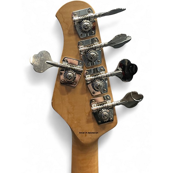 Used Sterling by Music Man STING RAY 5 Black Electric Bass Guitar