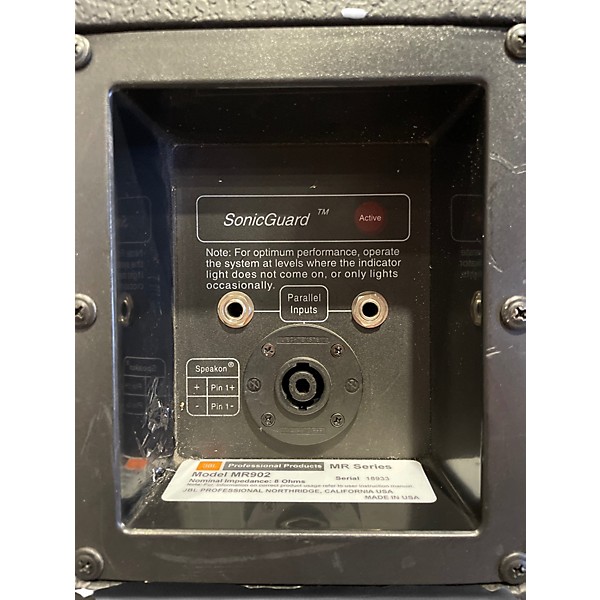 Used JBL MR902 Unpowered Speaker