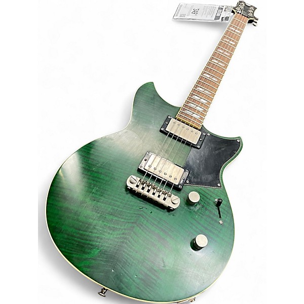 Used Yamaha REVSTAR RS620 Snake-Eye Green Solid Body Electric Guitar