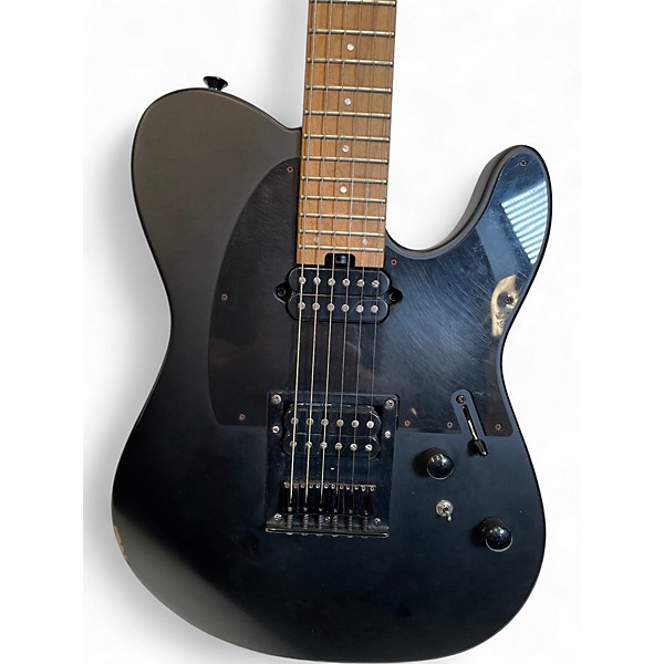 Used Charvel Pro-Mod So-Cal Style 2 24 HH HT CM Satin Black Solid Body Electric Guitar