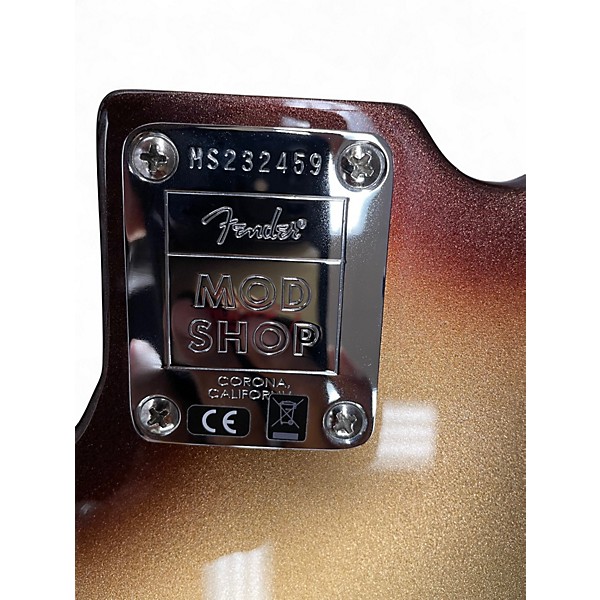 Used Fender Mod Shop Precission Mocha Burst Electric Bass Guitar